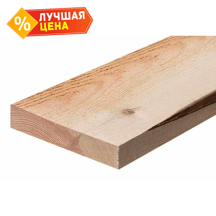 Доска обрезная сухая 40х140х6000 сорт 3-4