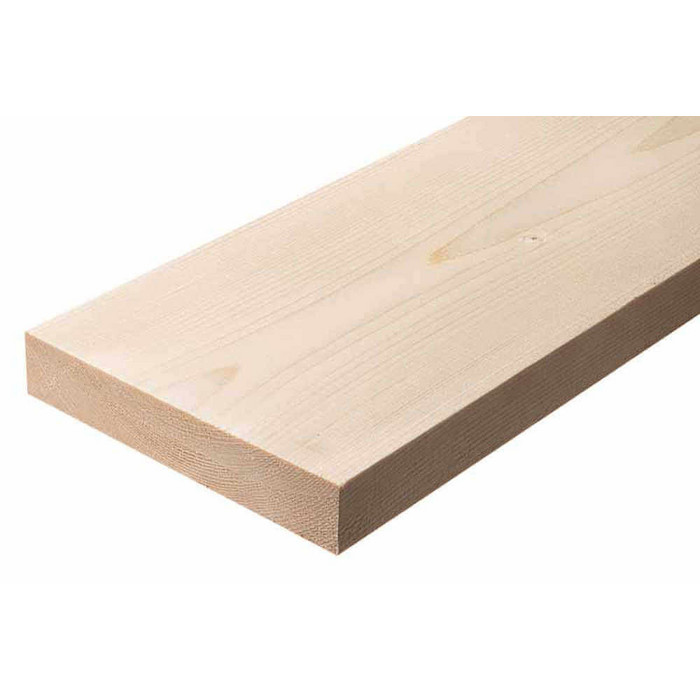 Доска сухая строганная 28х145х4000 сорт AB